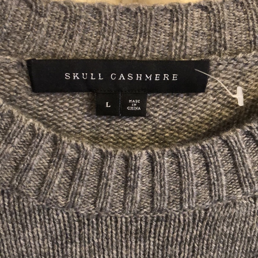 Skull Cashmere Camo Skull Sweater - Picture 3 of 9